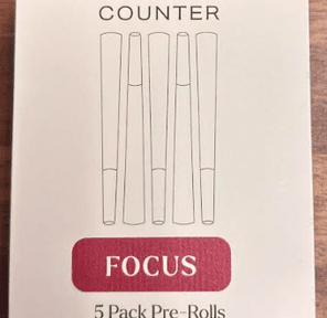 Cannabis Counter Citrus Palisade 0.5g 5pk Pre Rolls