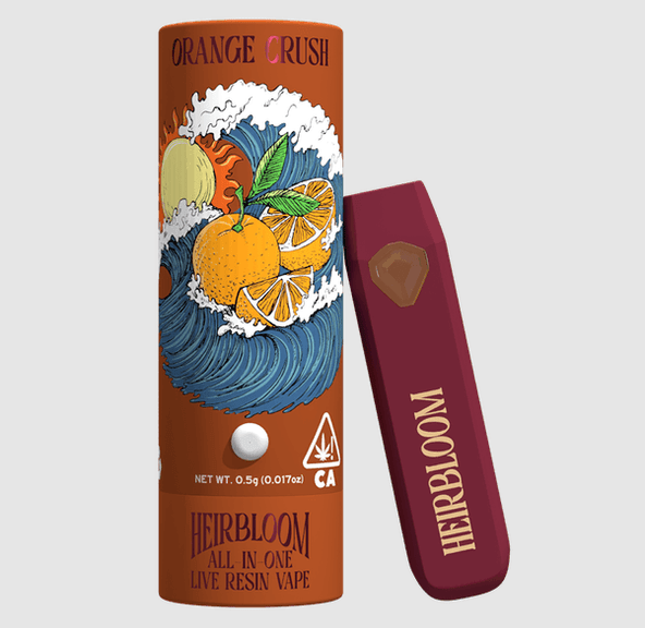 Orange Crush Live Resin Vape