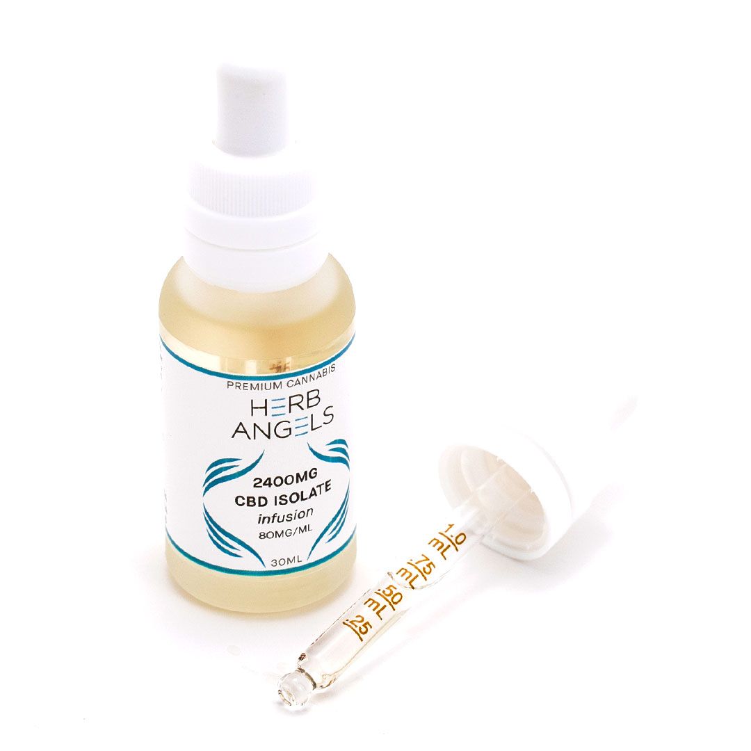 Tincture 2400mg CBD Isolate by Herb Angels