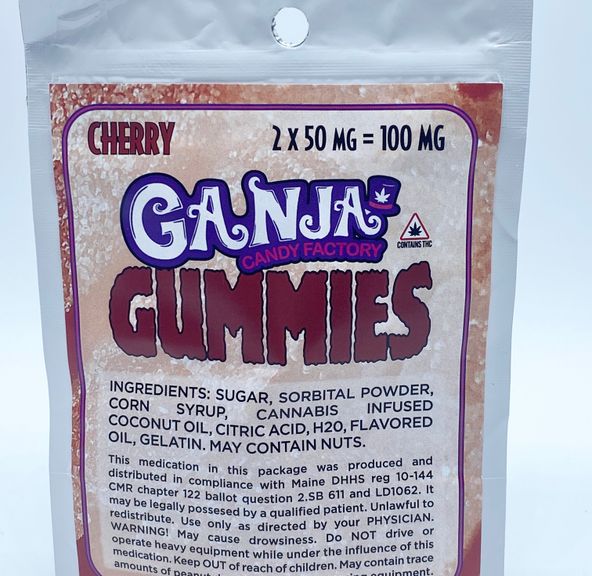 100mg Cherry Ganja Gummies