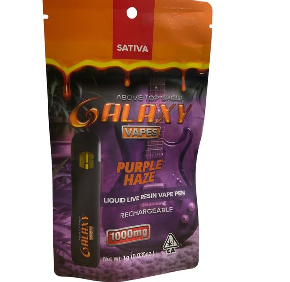 Galaxy - Purple Haze Liquid Live Resin Disposable Vape 1g