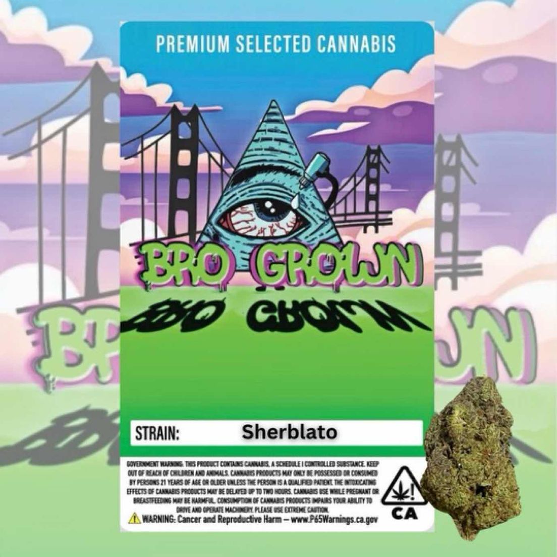 Bro Grown - Sherblato 3.5G - FLOWER