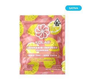 Kolas - Pink Lemonade 2:1 THC/THCV Gummies 2 pk 20MGT HC 10MG THCV