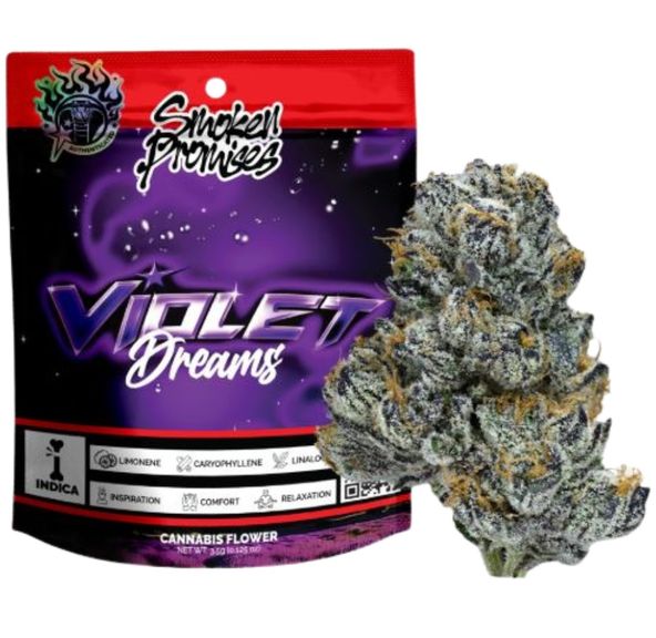 Smoken Promises Flower Violet Dreams 3.5g