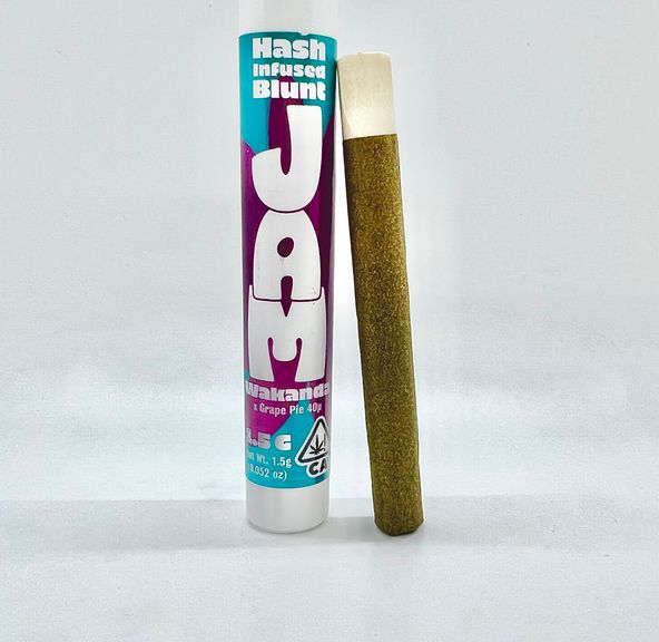 1.5g Wakanda x Grape Pie (Indica) Hash Infused Blunt - Jam