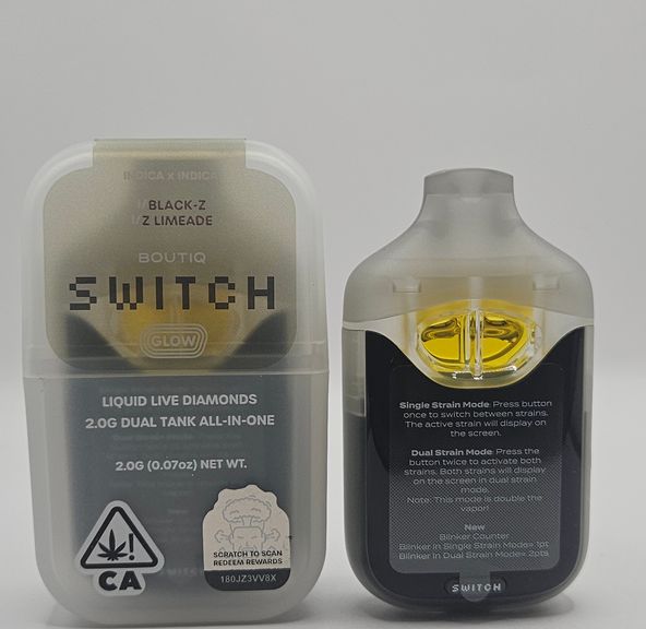 Boutiq Switch / Glow - Disposable - Black-Z x Limeade - 2G