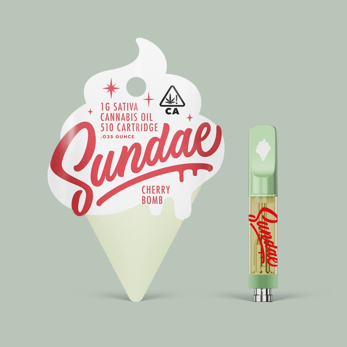 Sundae - Cherry Bomb Cartridge 1g