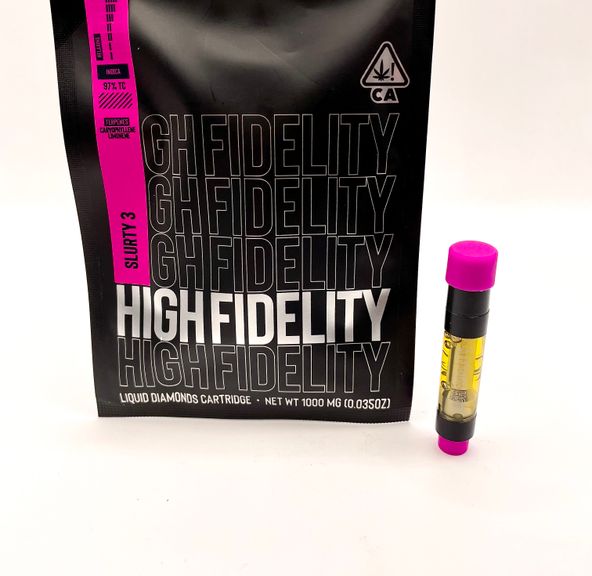 1g Slurty 3 (Indica) Liquid Diamonds Cartridge - High Fidelity
