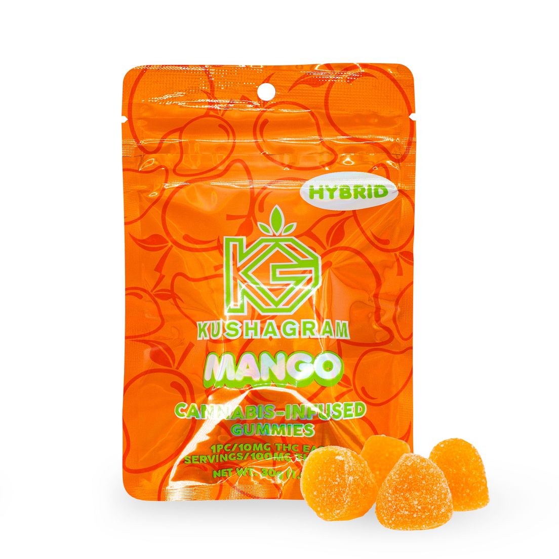 100mg Mango Gummies