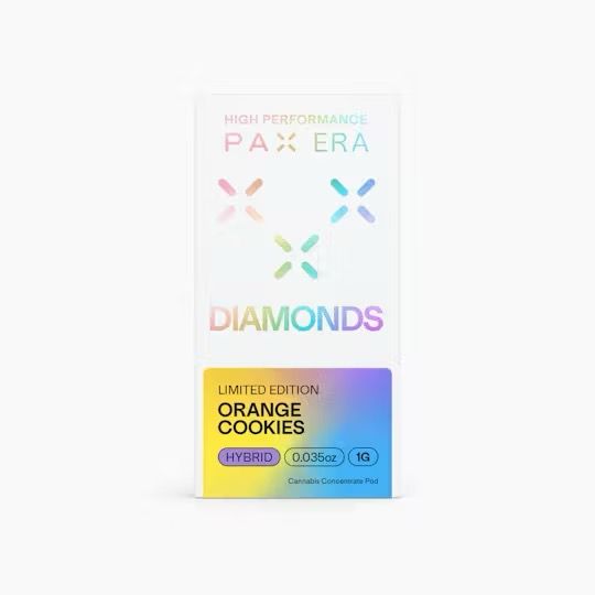 PAX- Limited Edition Orange Cookies Diamonds Pod 1g (H)