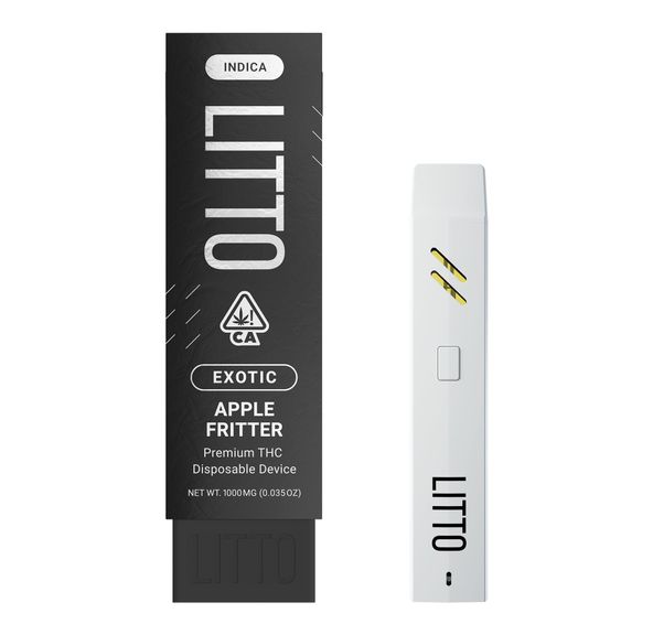 LITTO - Exotic Disposable - 1g - Apple Fritter