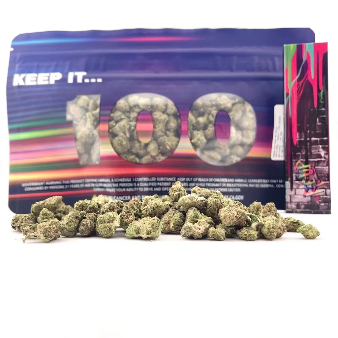 *Deal! $89 1 oz. Banana Split (31%/Hybrid) - Keep it 100 + Rolling Papers *Disclaimer*