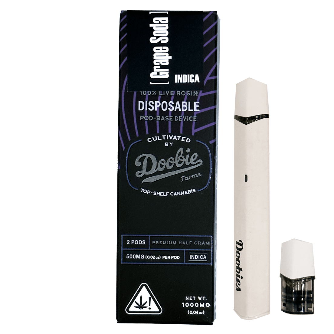 Doobie Live Rosin- Grape Soda 1g