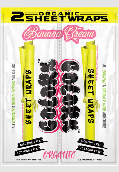 Color X- Banana Creme - Rolling Paper 2 Pack