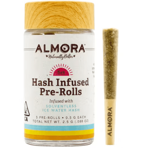 Wedding Cake Hash Infused PreRoll 5 Pack