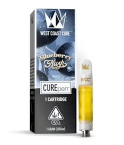 PRE-ORDER ONLY West Coast Cure - Blueberry Kush - 1G CUREpen Cartridge 1g