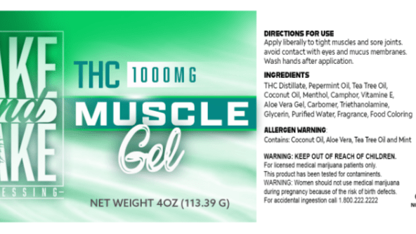1000mg Muscle Gel