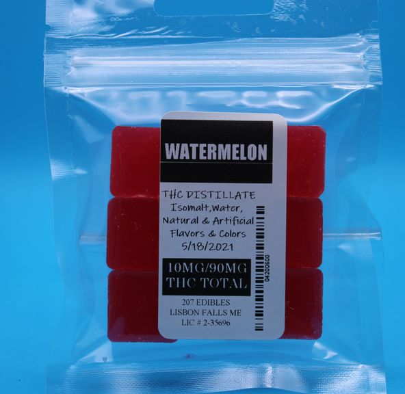 207 Hard Candy - Watermelon -90mg