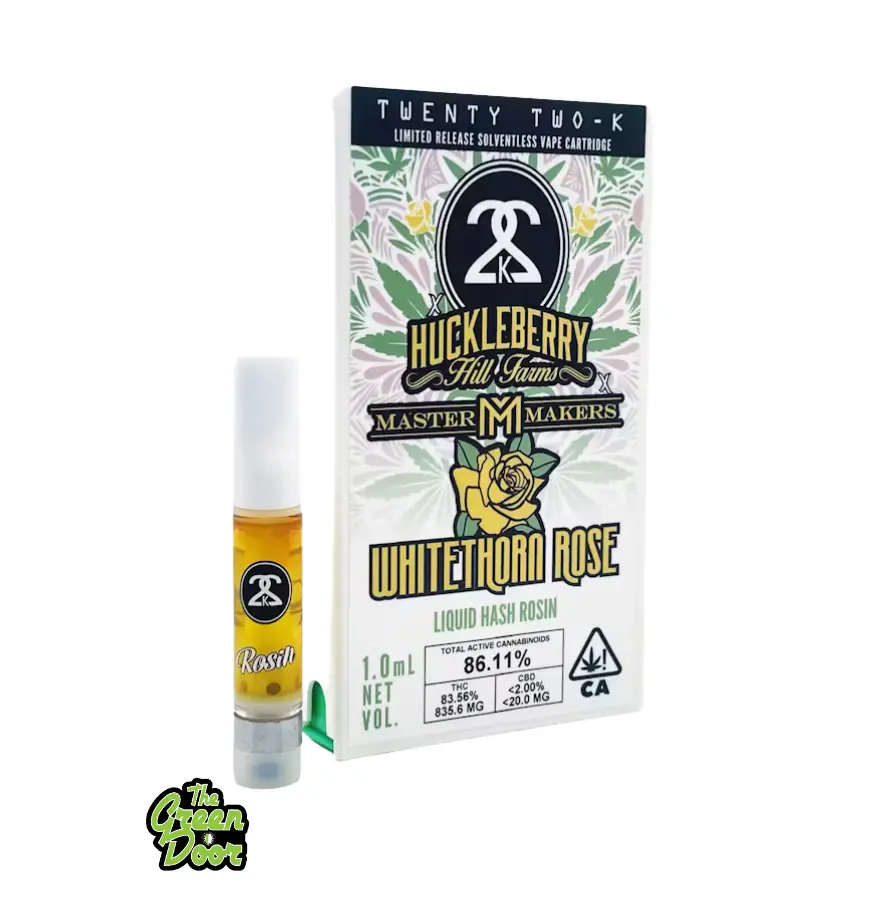 22K - Whitethorn Rose - Hash Rosin - Cart - 1g