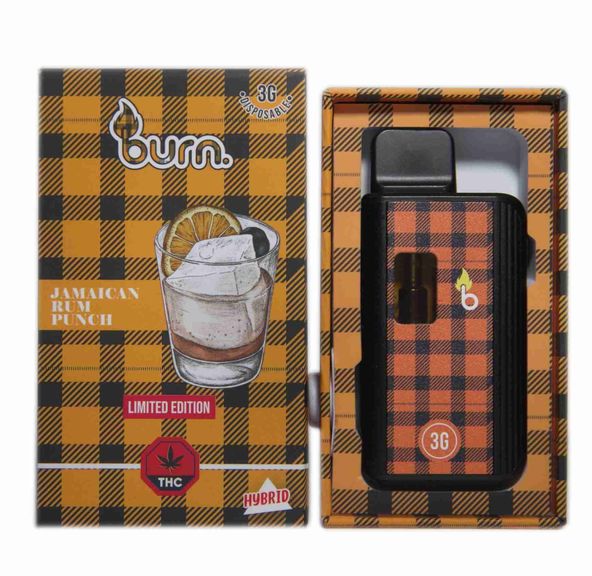 3 Gram Burn Disposable – Jamaican Rum Punch (3 Gram)