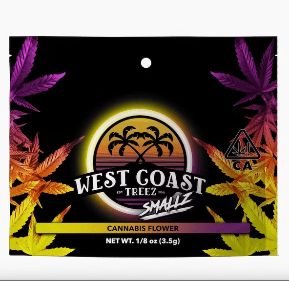 West Coast Treez - Lemon Cherry Gelato Hybrid Smalls Flower 3.5g