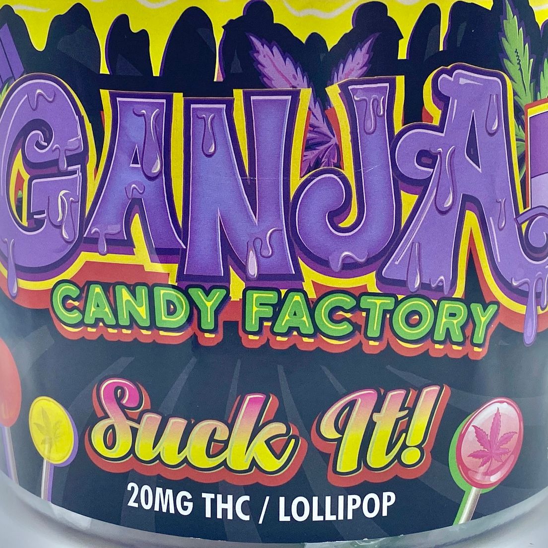 20mg Bubble Gum Suck It Lollipops