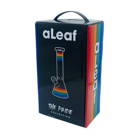 10" aLeaf® Pride Collection Beaker Water Pipe