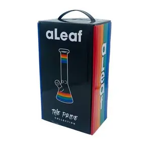 10" aLeaf® Pride Collection Beaker Water Pipe