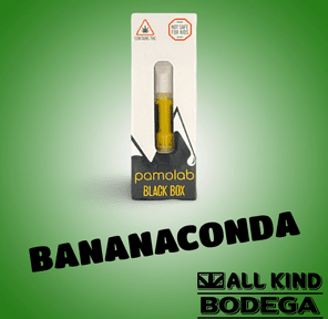 Bananaconda 1g Cured Resin Vape Cart (@pamolab)