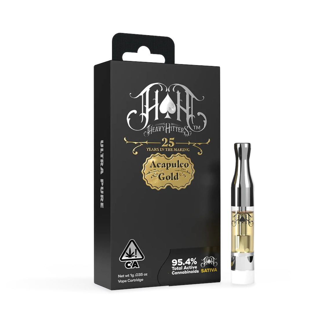 Heavy Hitters - Acapulco Gold HH 25 - Limited Edition Ultra 1g Cartridge