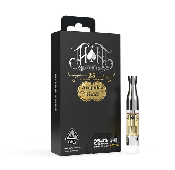 Heavy Hitters - Acapulco Gold HH 25 - Limited Edition Ultra 1g Cartridge
