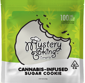 1. Mystery Baking Co. 100mg THC Cookies - Sugar Cookies