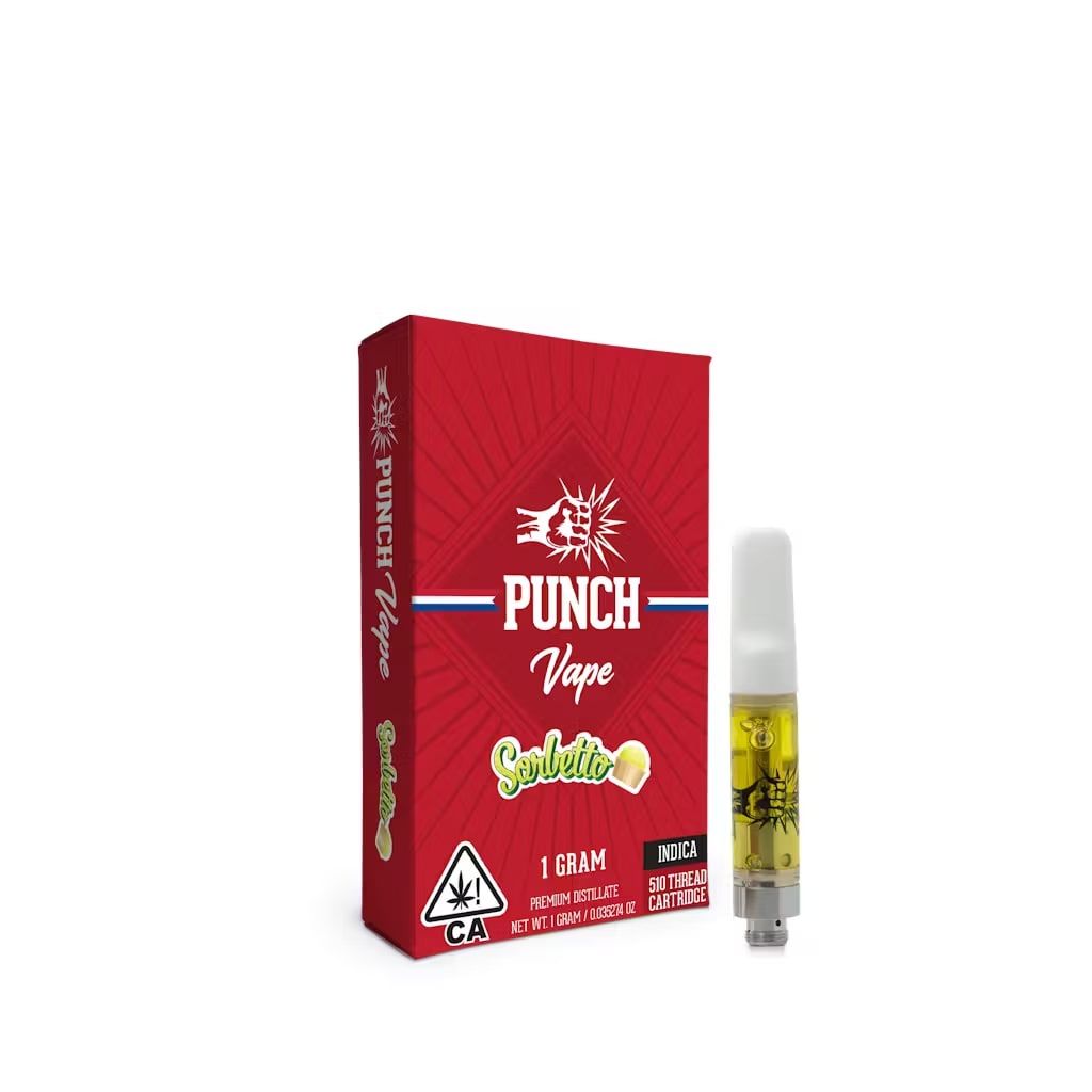 Punch Edibles & Extracts - Distillate Cart - Sorbetto 1g