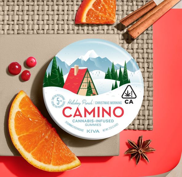 [Camino] THC Gummies - 100mg - Holiday Punch (S)