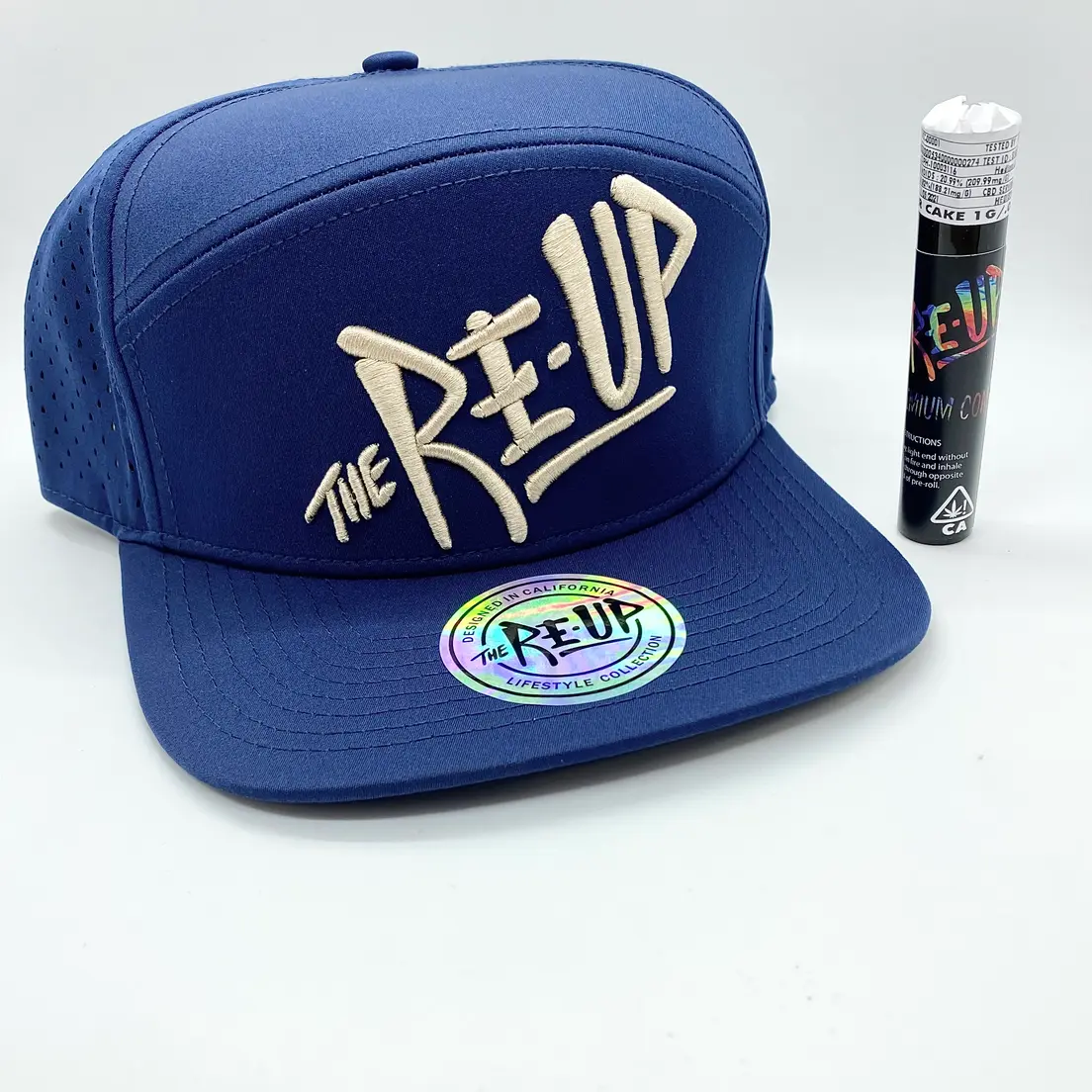 PRE-ORDER ONLY Deal! $24 Royalty & Cream Edition Snapback - The Re-Up Performance Line + Preroll