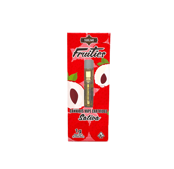 E. Sublime 1g THC Fruities Cartridge - Lychee Kush (S)