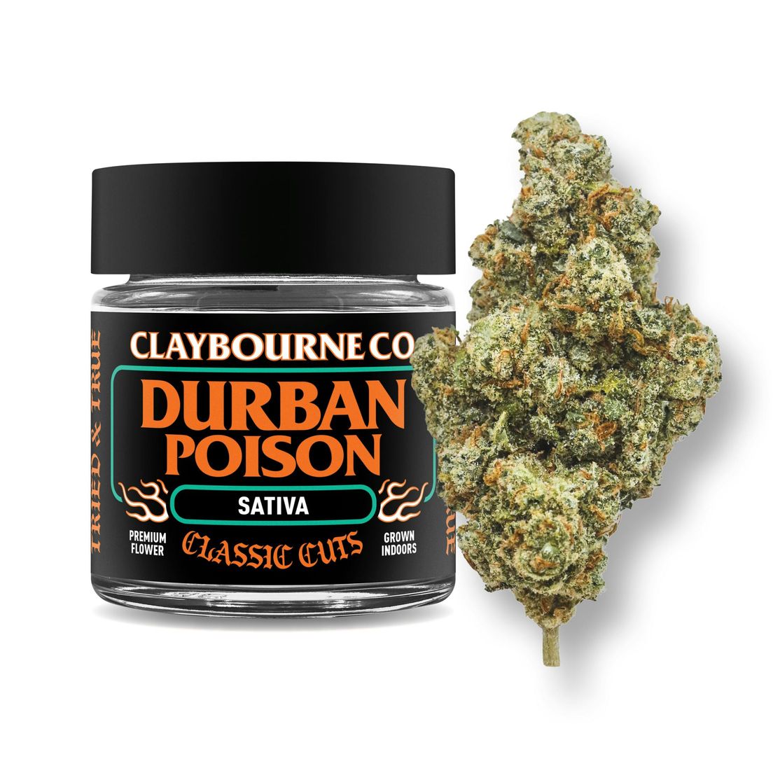 Claybourne Co. - Classic Cuts - 3.5g - Durban Poison