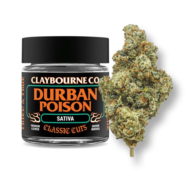 Claybourne Co. - Classic Cuts - 3.5g - Durban Poison