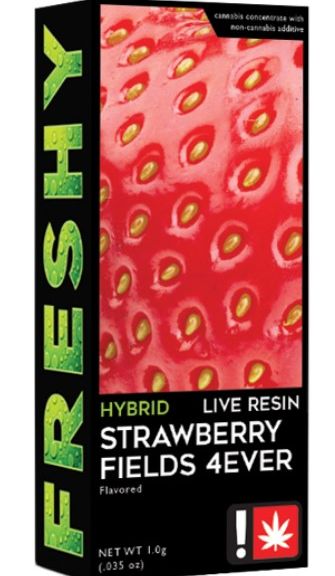 Freshy Live Resin + Botanical Terps Carts: Strawberry Fields