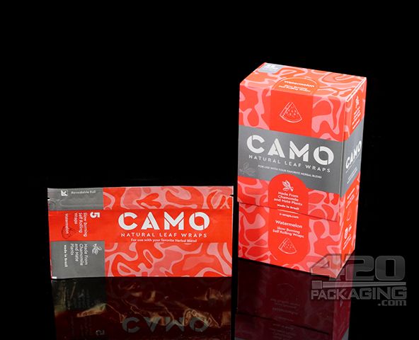 Camo Natural Leaf Watermelon Flavored Wraps