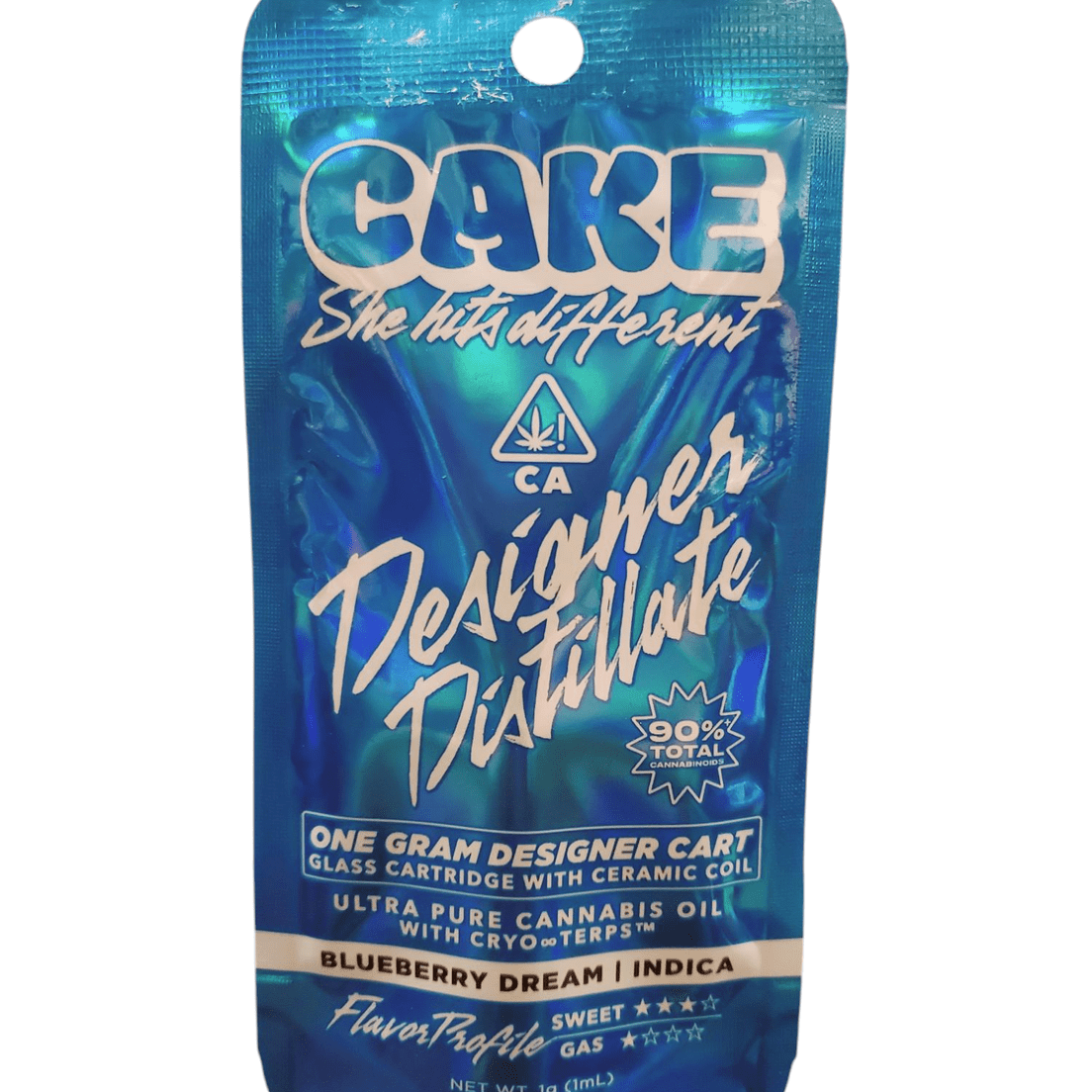 Cake - Blueberry Dream Vape Cart 1g