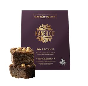 24 Karat Brownies - 100mg