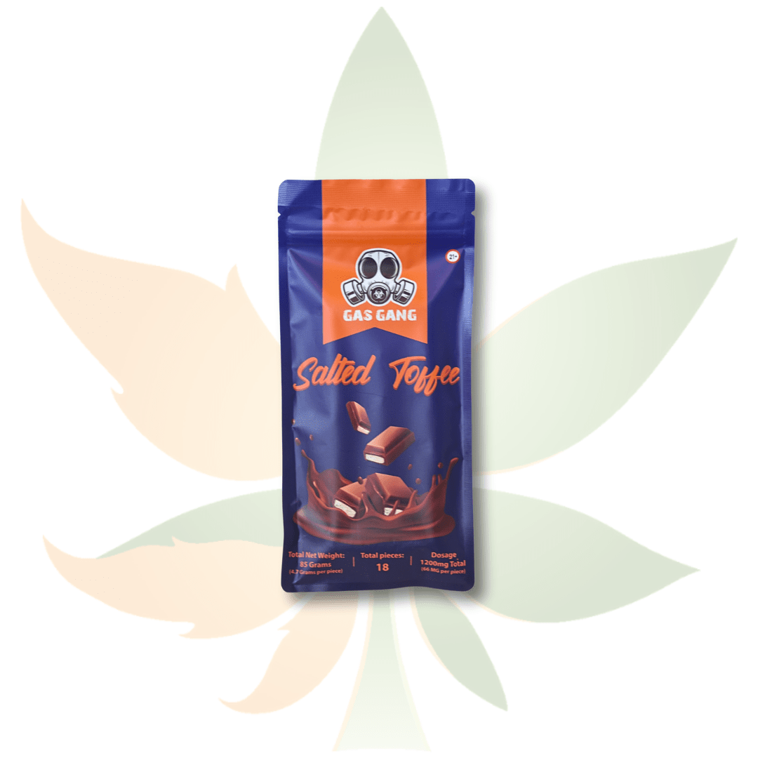 Gas Gang - Chocolate Bar - Salted Toffee (1200mg THC)