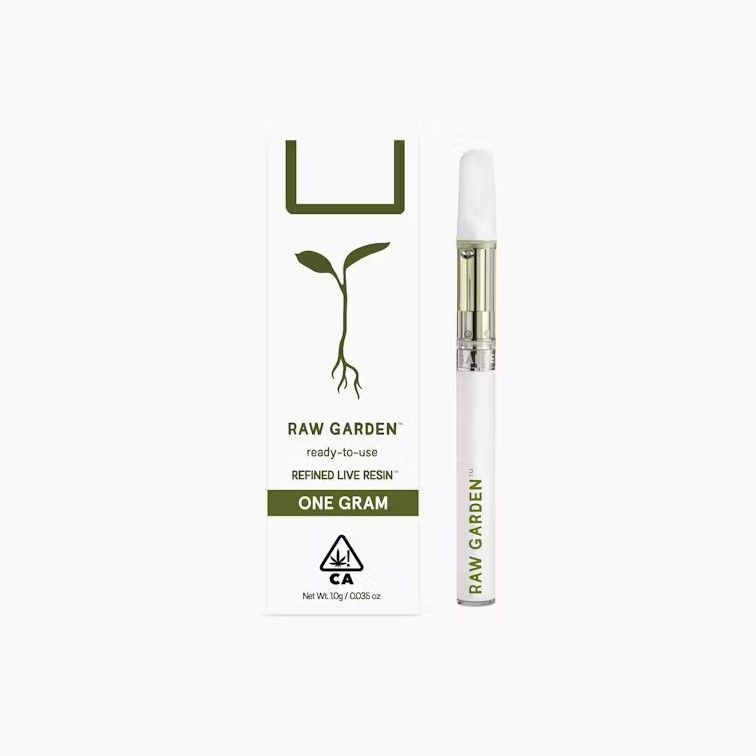 Raw Garden™ - Kush Crasher Ready-to-Use Refined Live Resin™ Pen 1g