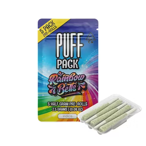 Rainbow Belts - Preroll (5 Pack)