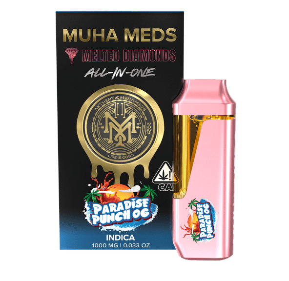 Muha | AIO Vape | 1g | Melted Diamonds | Paradise Punch