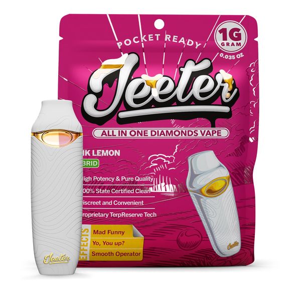 Jeeter- Pink Lemon Diamonds AIO Pocket Ready 1g (H)