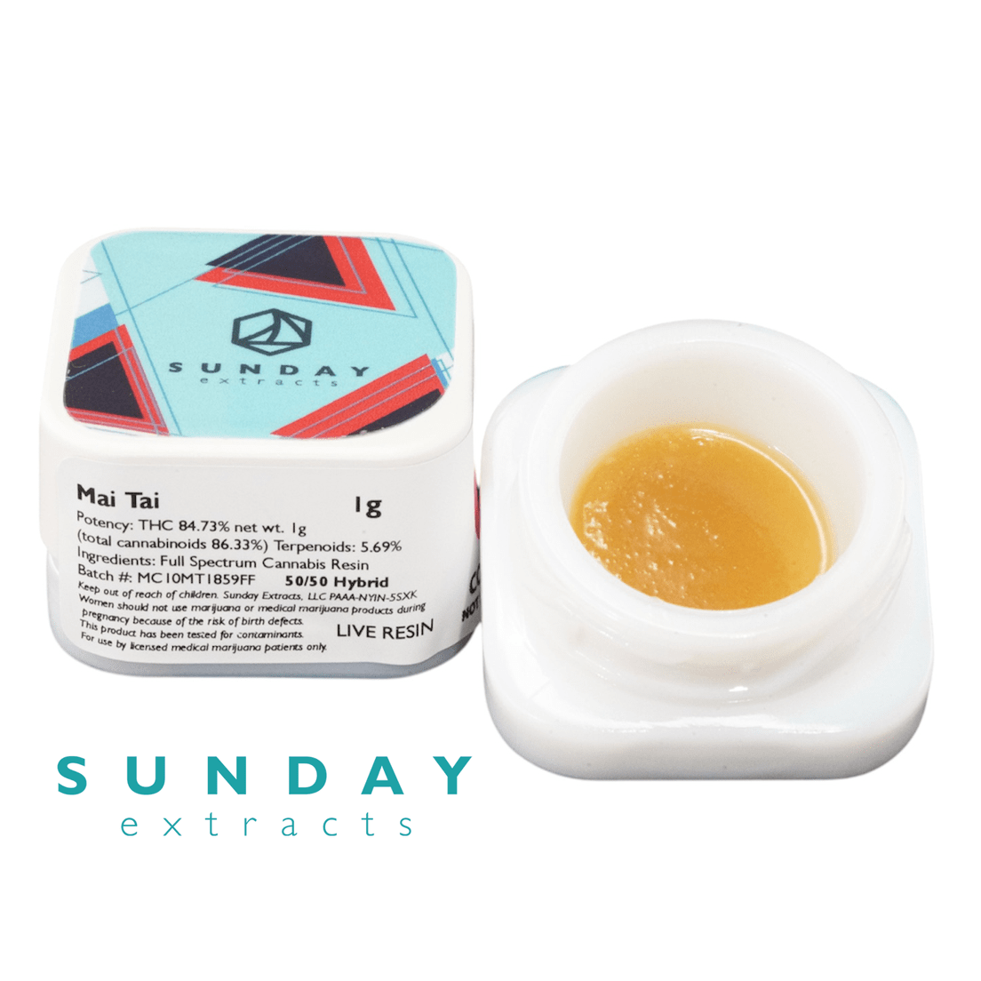 Sunday Extracts - Concentrate - Mai Tai - 1g