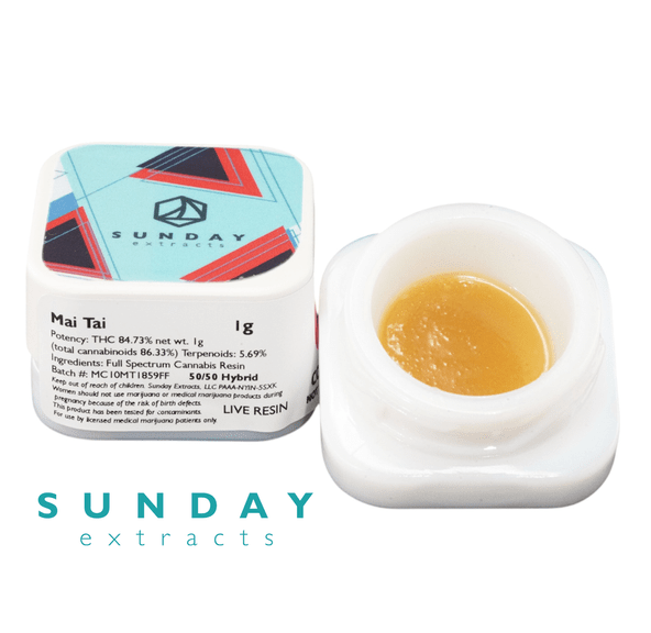 Sunday Extracts - Concentrate - Mai Tai - 1g