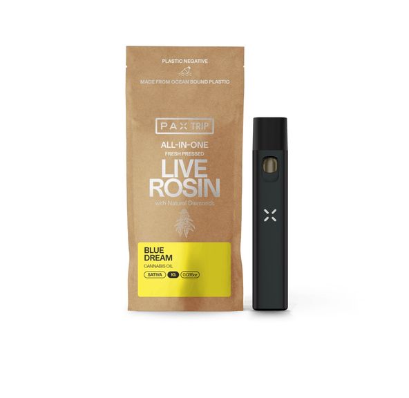 Pax- Trip Blue Dream Live Rosin With Diamonds AIO 1g (S)